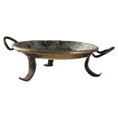 18th Century French Copper Tripod Pan