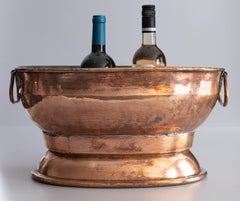 Refroidisseur à vin français du XVIIIe siècle, seau à champagne, rafraîchissoir, centre de table