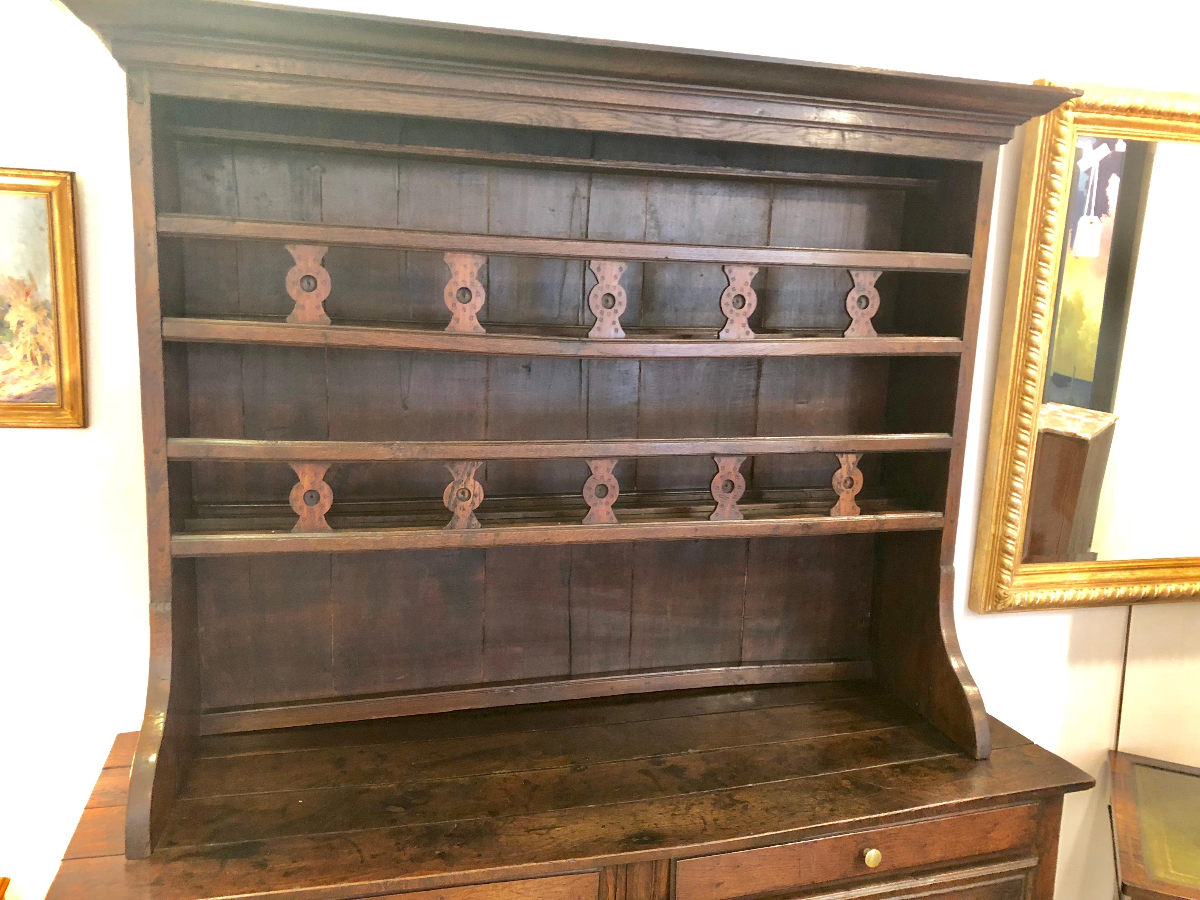 French Provincial 18th Century French Country Cupboard For Sale