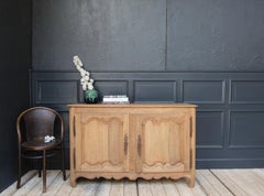 18th Century French Country Stripped Oak Sideboard