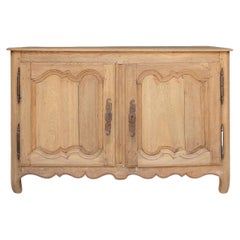 18th Century French Country Stripped Oak Sideboard