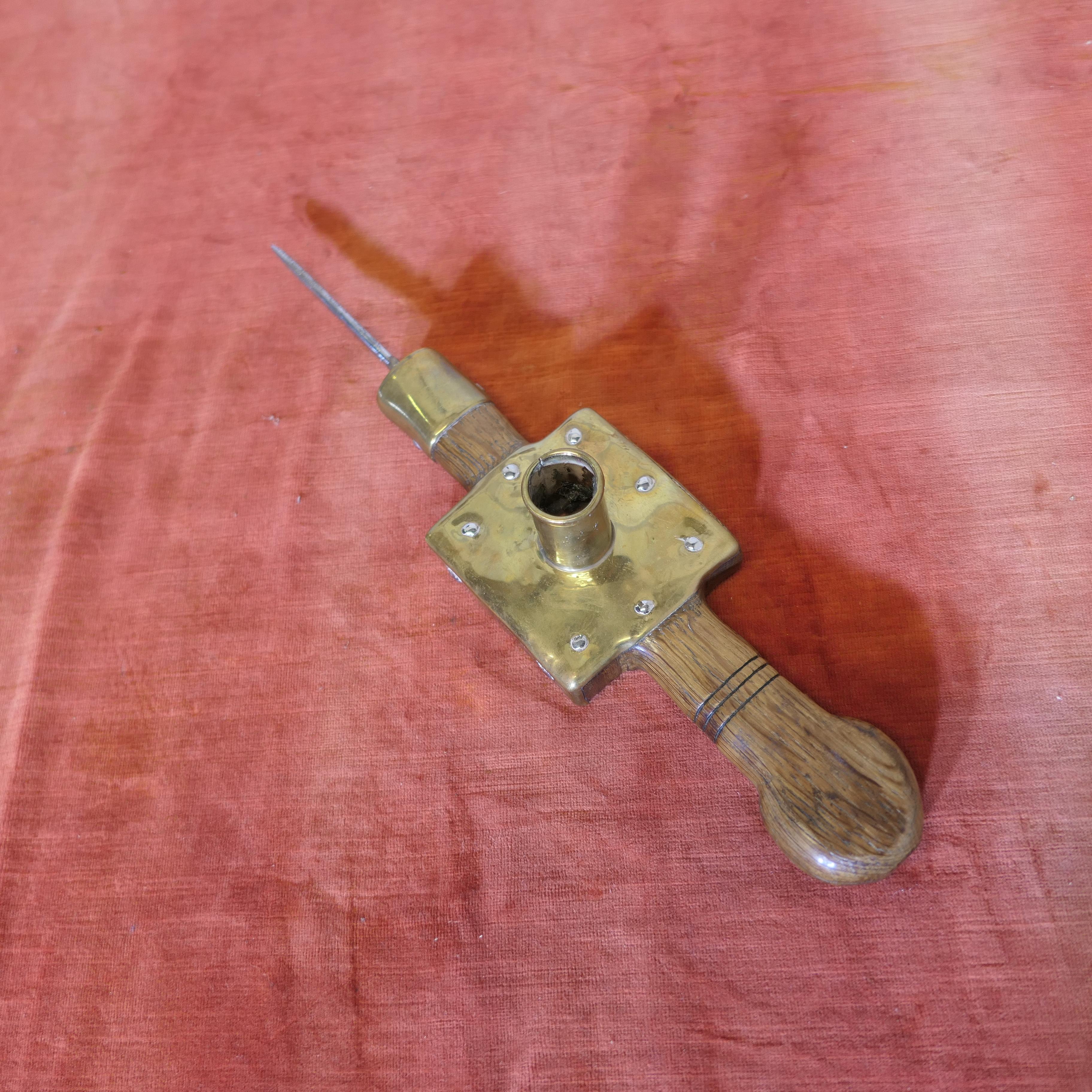 French Provincial 18th Century French Country Winery Beam Spike  French Country Winery Beam Spike For Sale