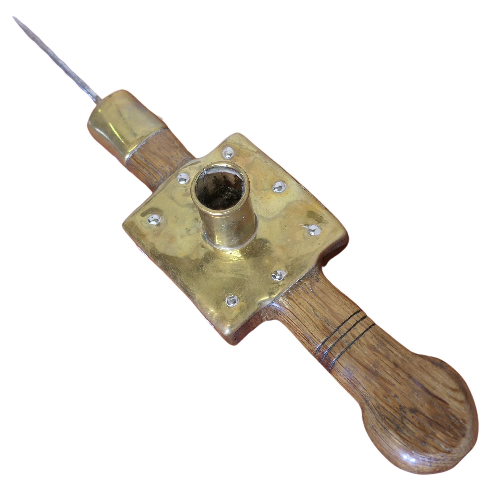 18th Century French Country Winery Beam Spike  French Country Winery Beam Spike For Sale
