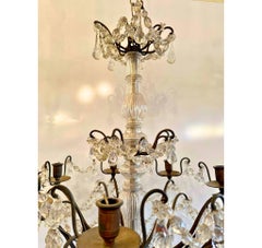 18th Century French Crystal Chandelier