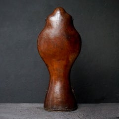 18. Jahrhundert Französisch Cuir-ciselé Extra große Reliquienschrein Kelch oder Monstranz Fall