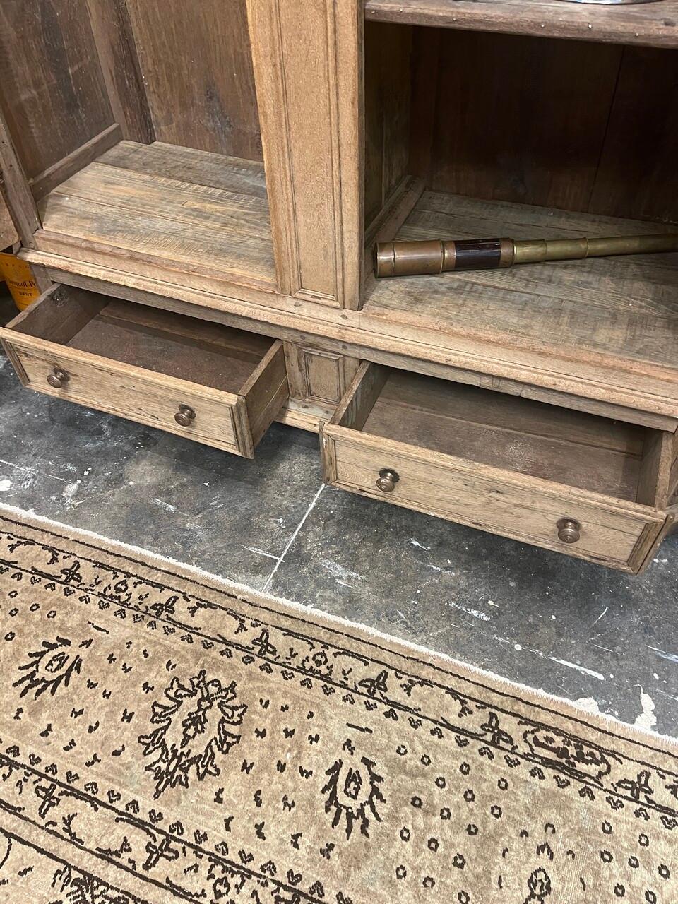 Louis XIV 18th Century French Cupboard Armoire with Pegged Construction For Sale