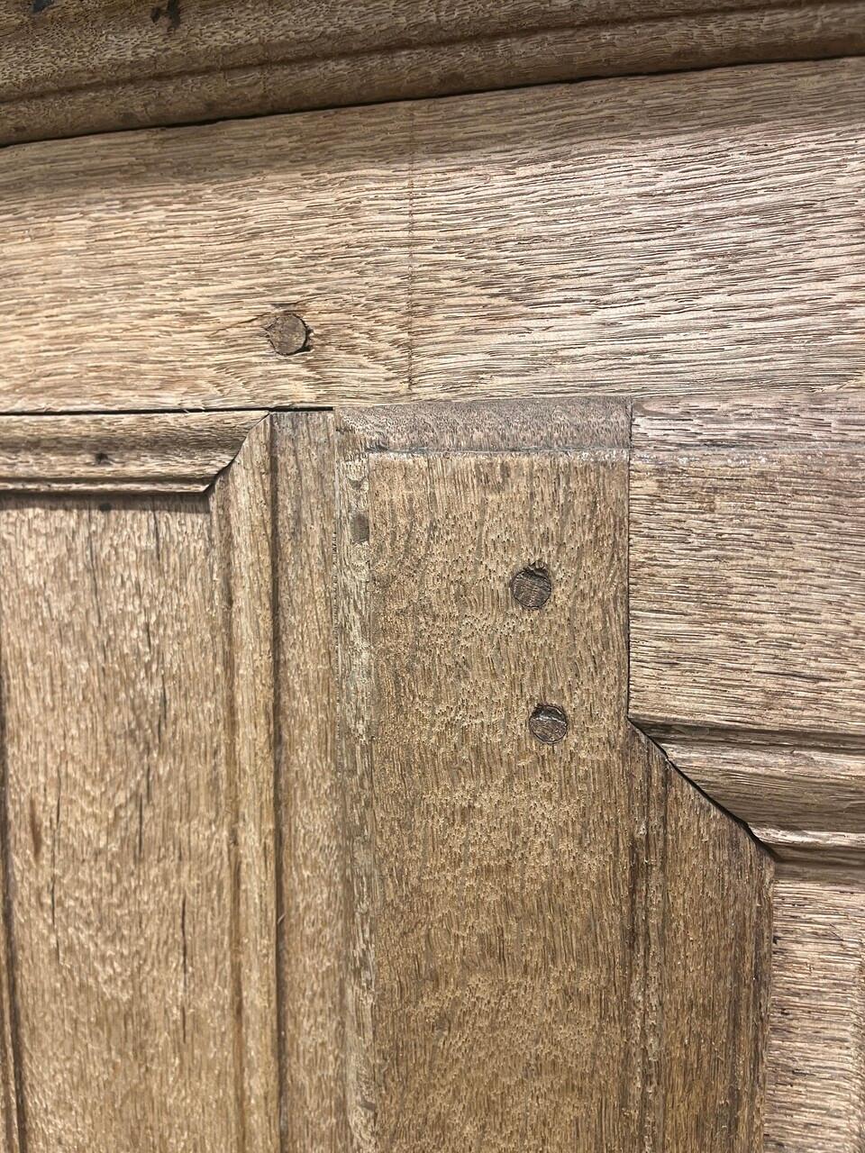 18th Century French Cupboard Armoire with Pegged Construction For Sale 2