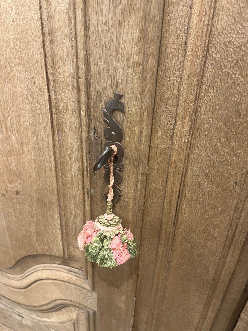 18th Century French Cupboard Armoire with Pegged Construction For Sale 3
