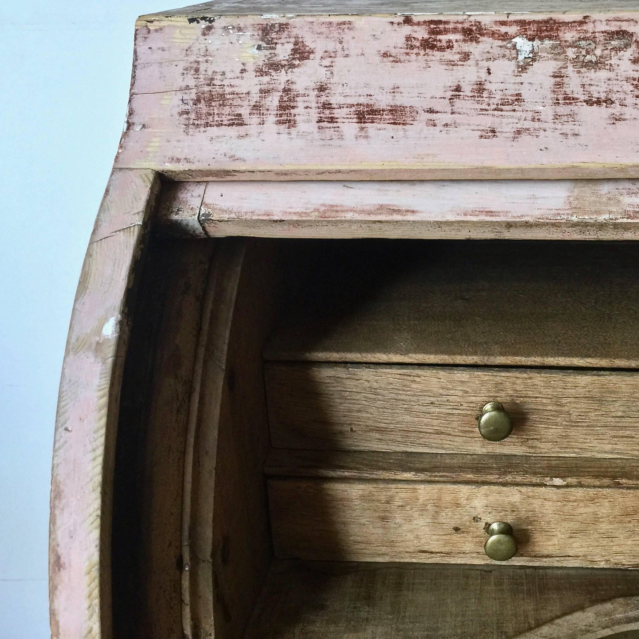 18th Century and Earlier 18th Century Dutch Cylinder Bureau/Secretaire