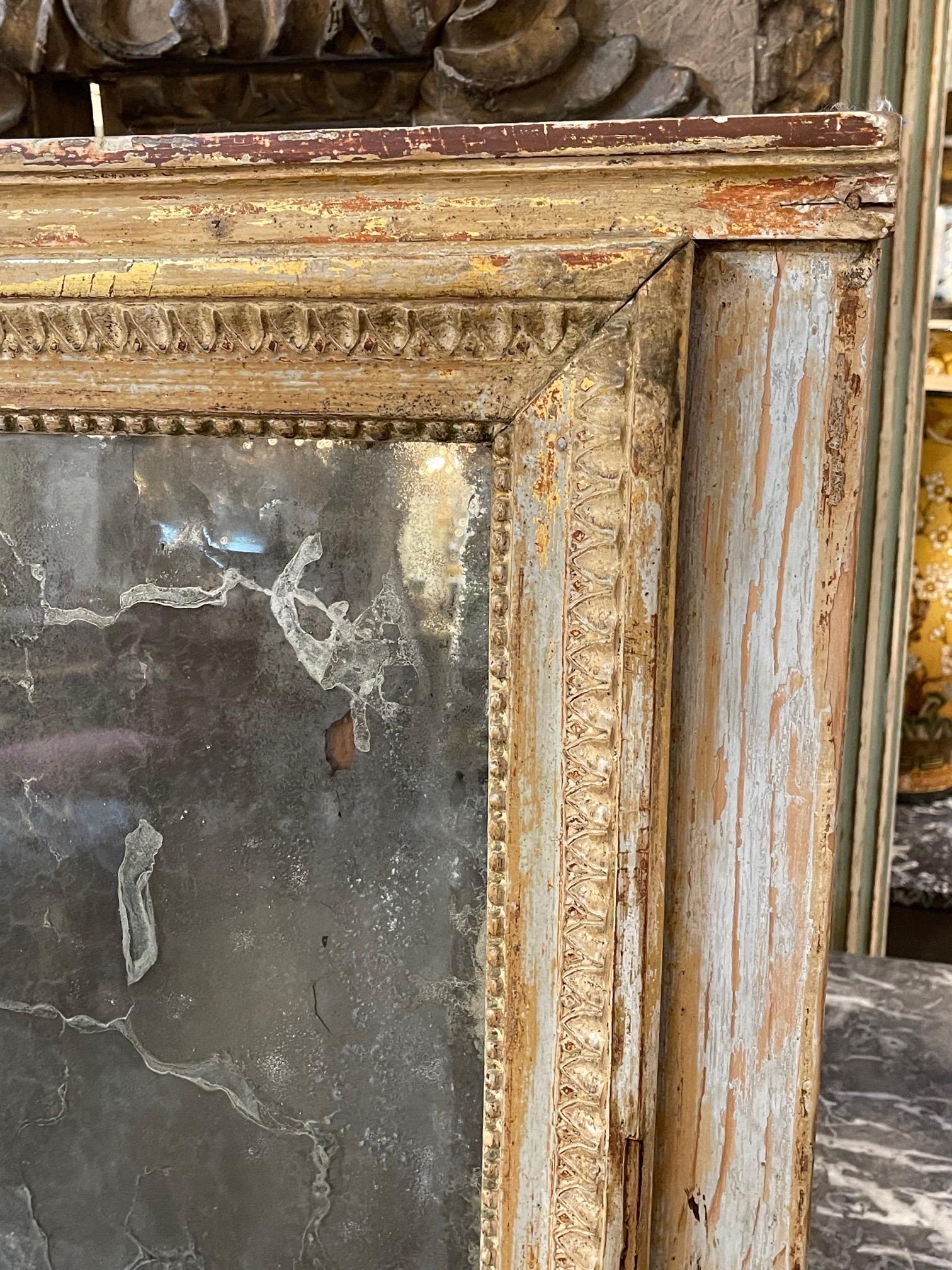 antique mercury glass mirror