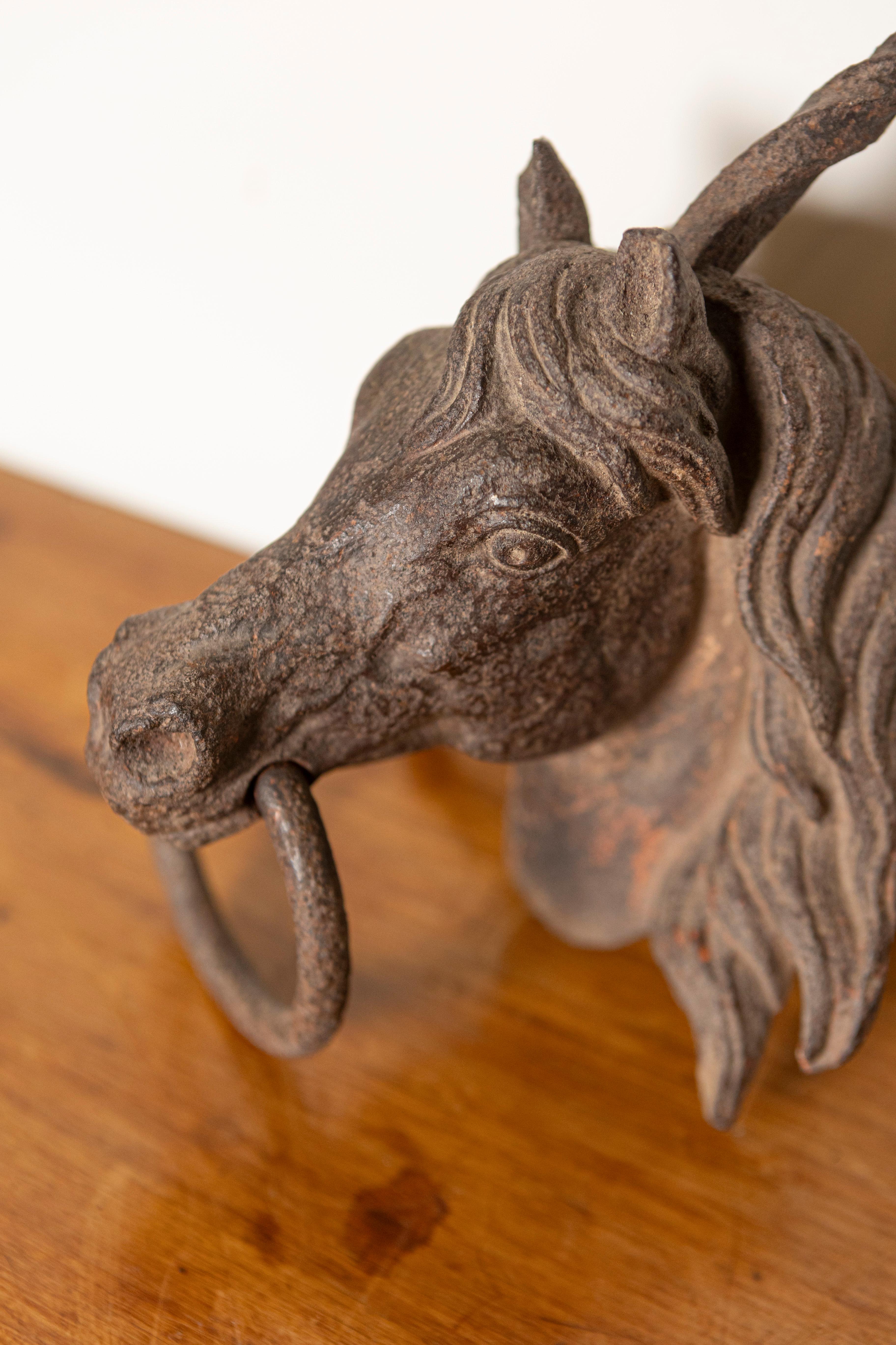 Cast 18th Century French Door Ornament For Sale