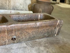 18th Century French Double Basin Trough