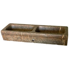 18th Century French Double Basin Trough