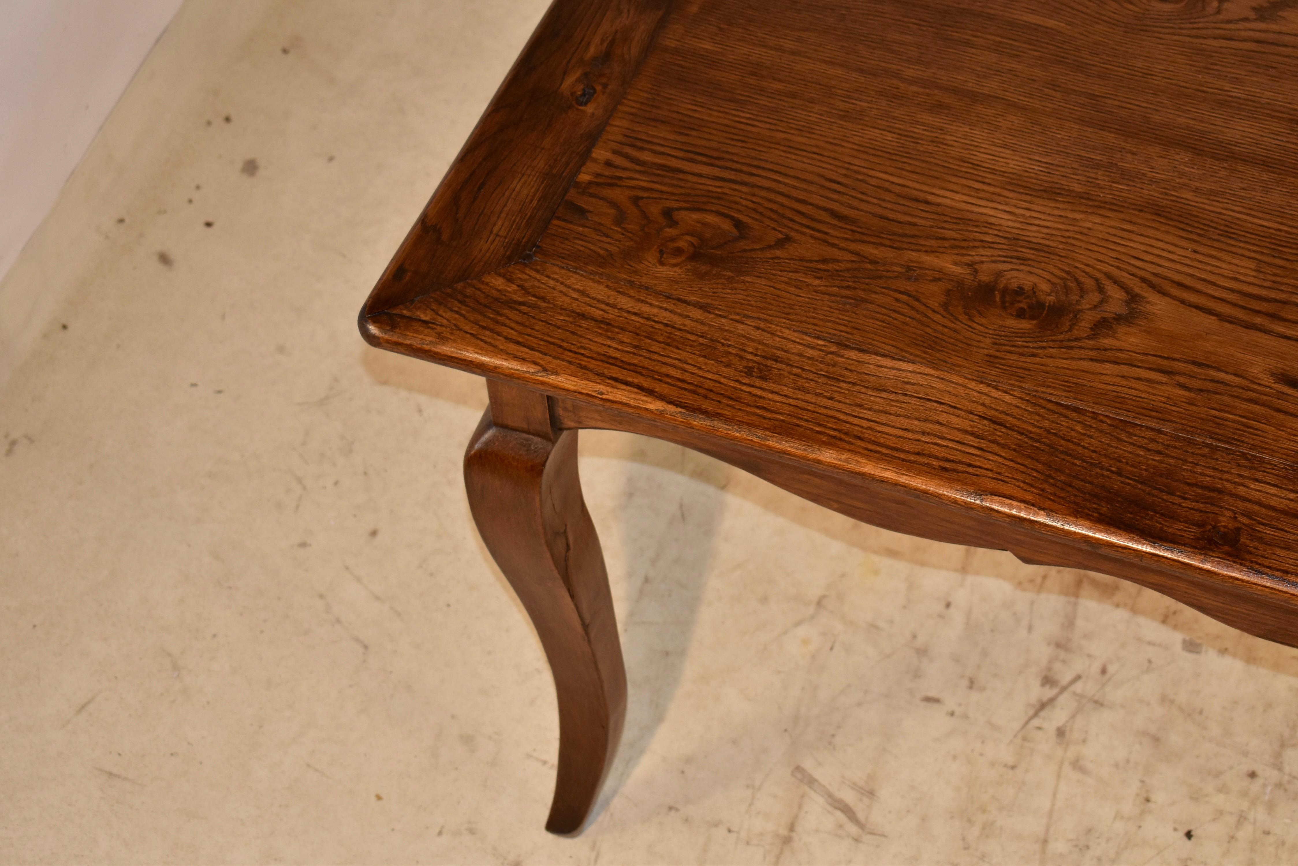 18th Century French Elm Farm Table For Sale 6