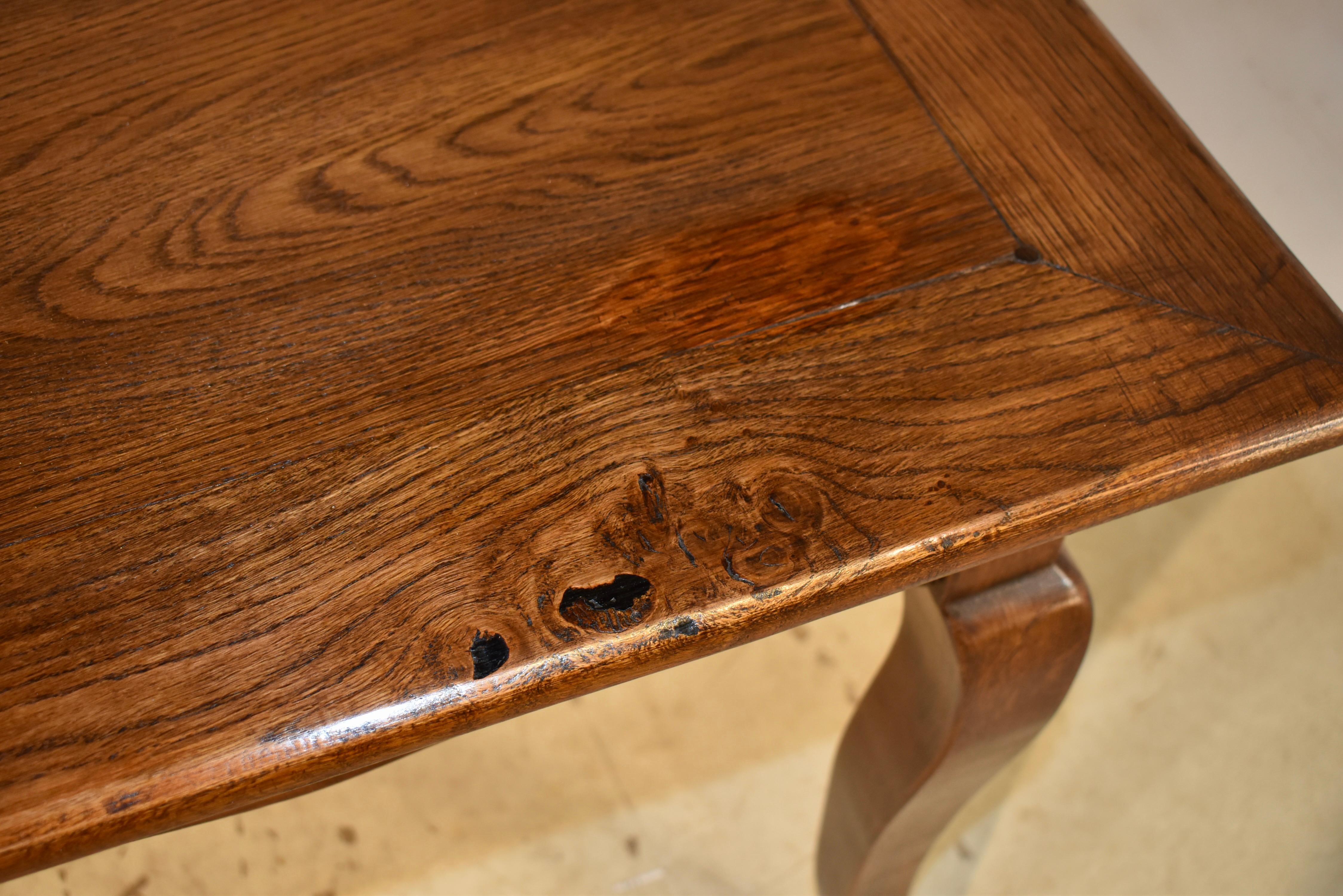 18th Century French Elm Farm Table For Sale 7
