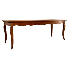 Antique 18th Century French Elm Farm Table