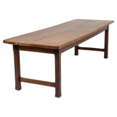 18th Century French Elm Farmhouse Table