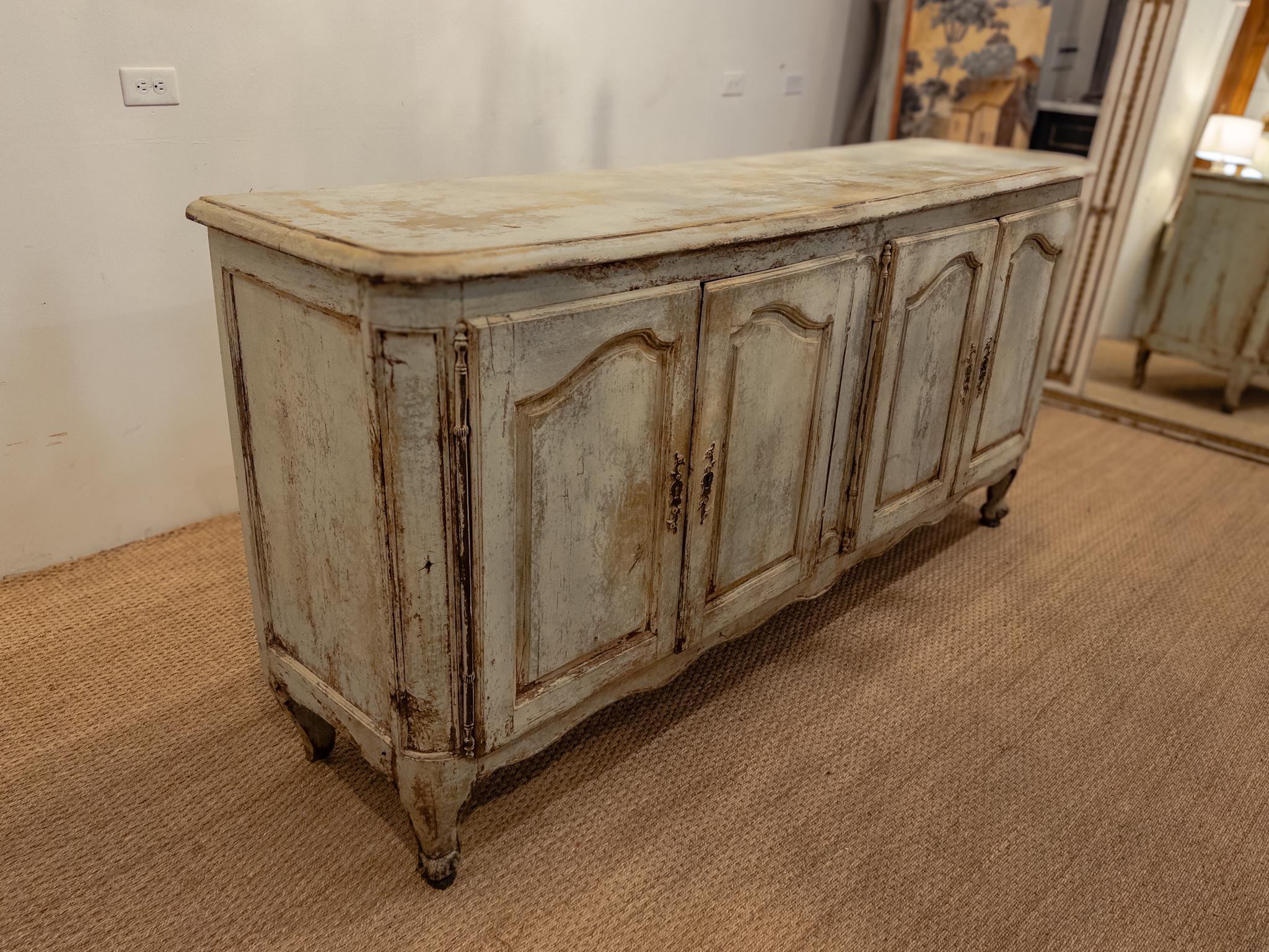 Carved 18th Century French Enfilade For Sale