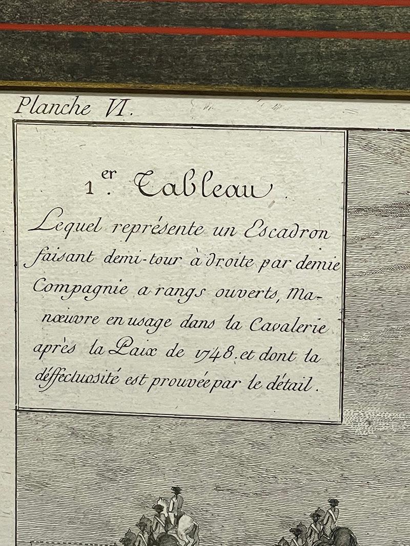 Französische Gravur eines Geschwaders aus dem 18. Jahrhundert von Blarenberghe im Angebot 5