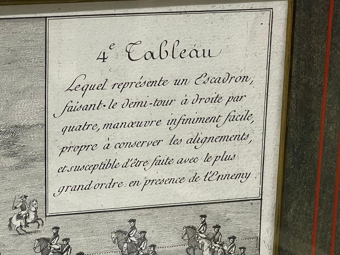 Französische Gravur eines Geschwaders aus dem 18. Jahrhundert von Blarenberghe im Angebot 8