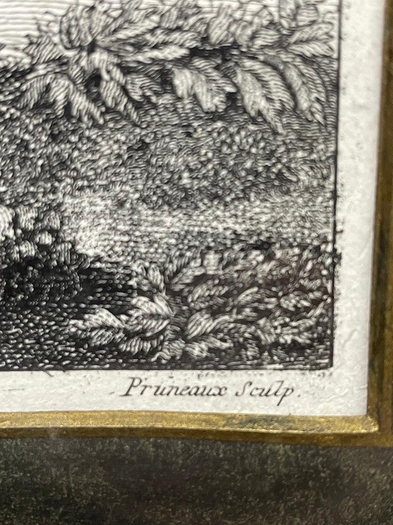 Französische Gravur eines Geschwaders aus dem 18. Jahrhundert von Blarenberghe im Angebot 9
