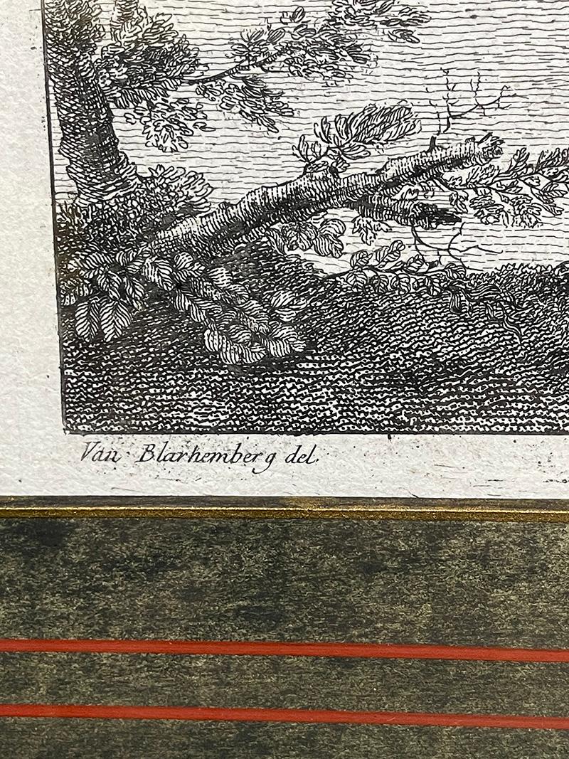 Französische Gravur eines Geschwaders aus dem 18. Jahrhundert von Blarenberghe im Angebot 10