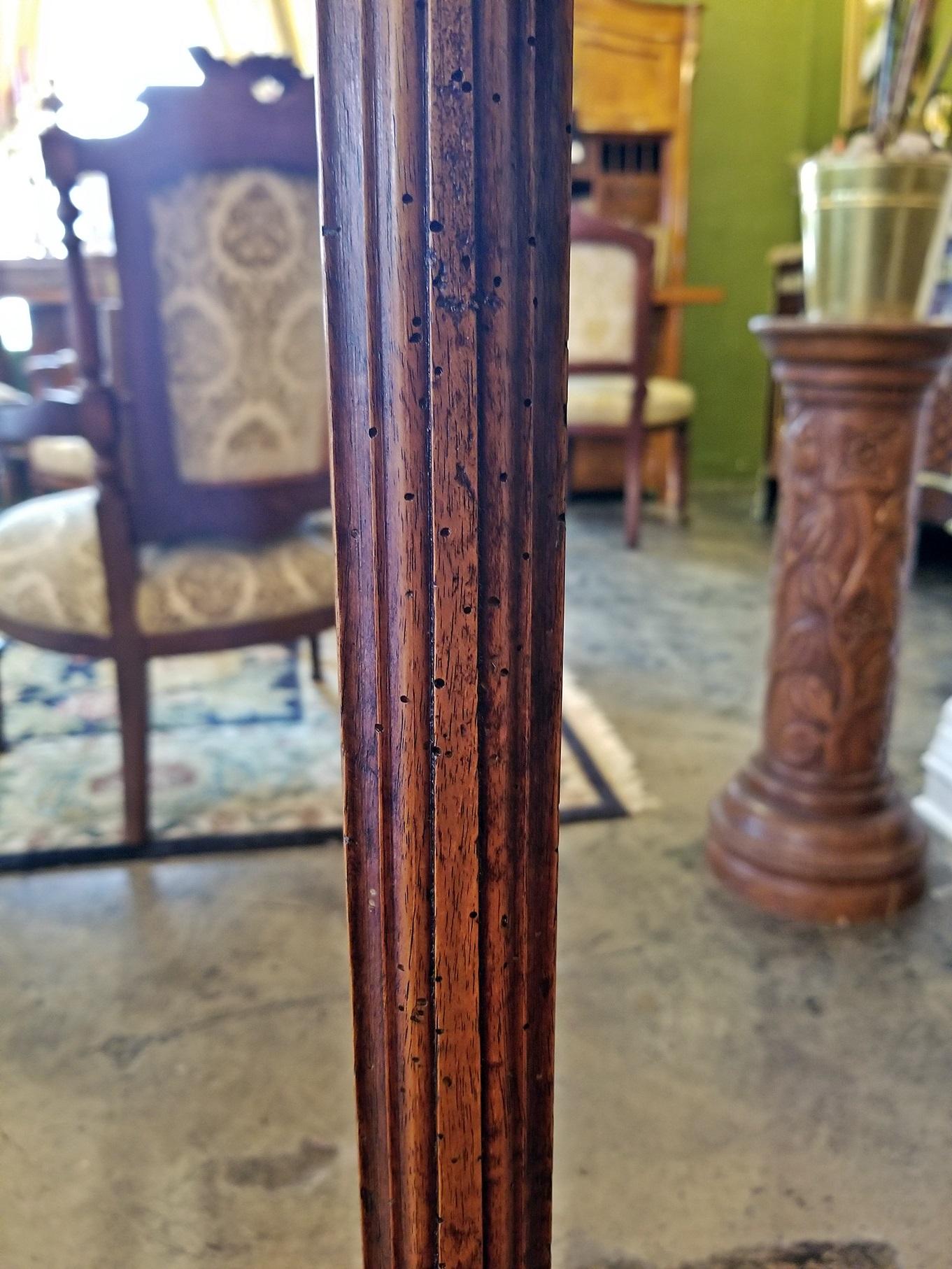 18C French Country Large Walnut Duet/Quartet Stand For Sale 10