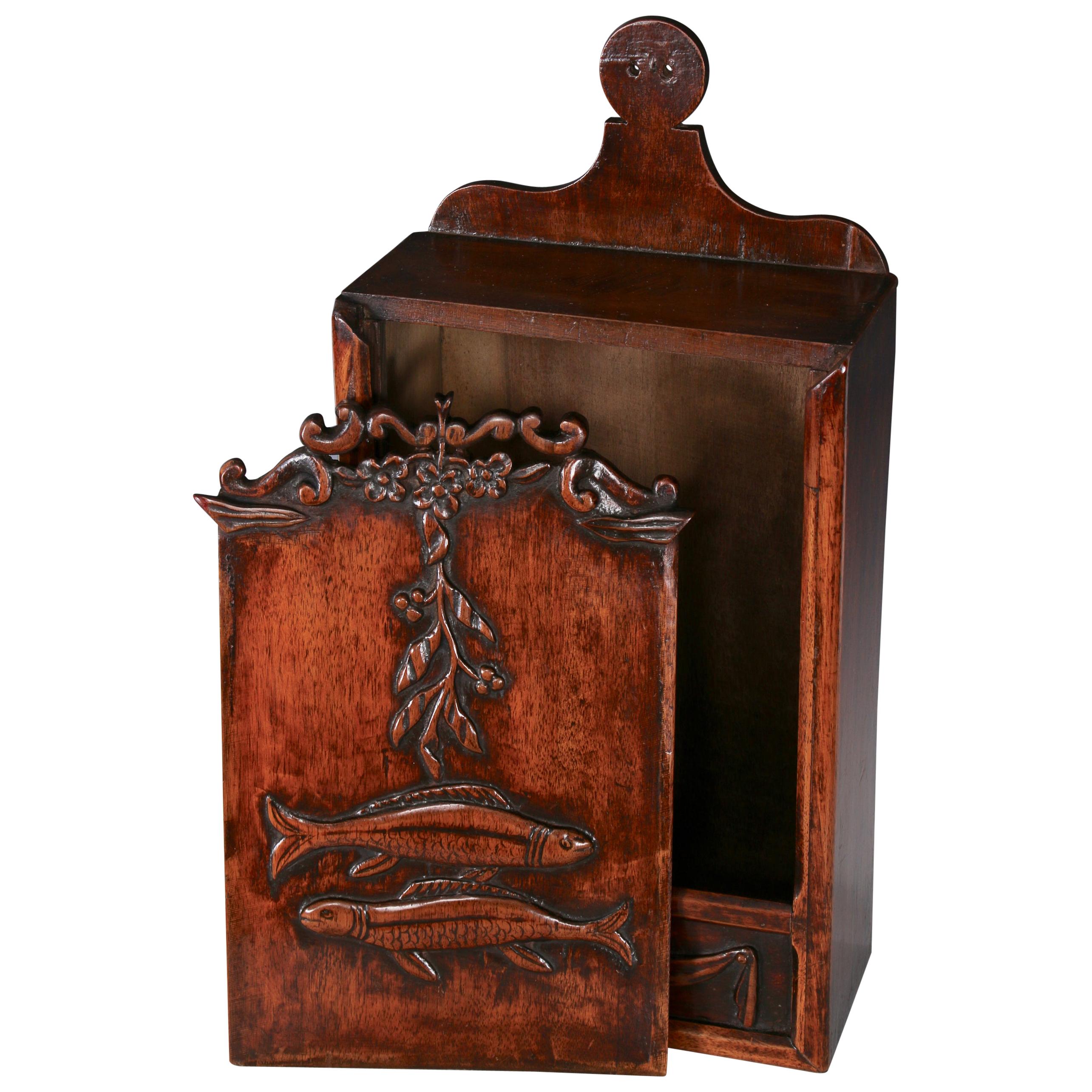 fariniere ou boîte décorative française du 18ème siècle