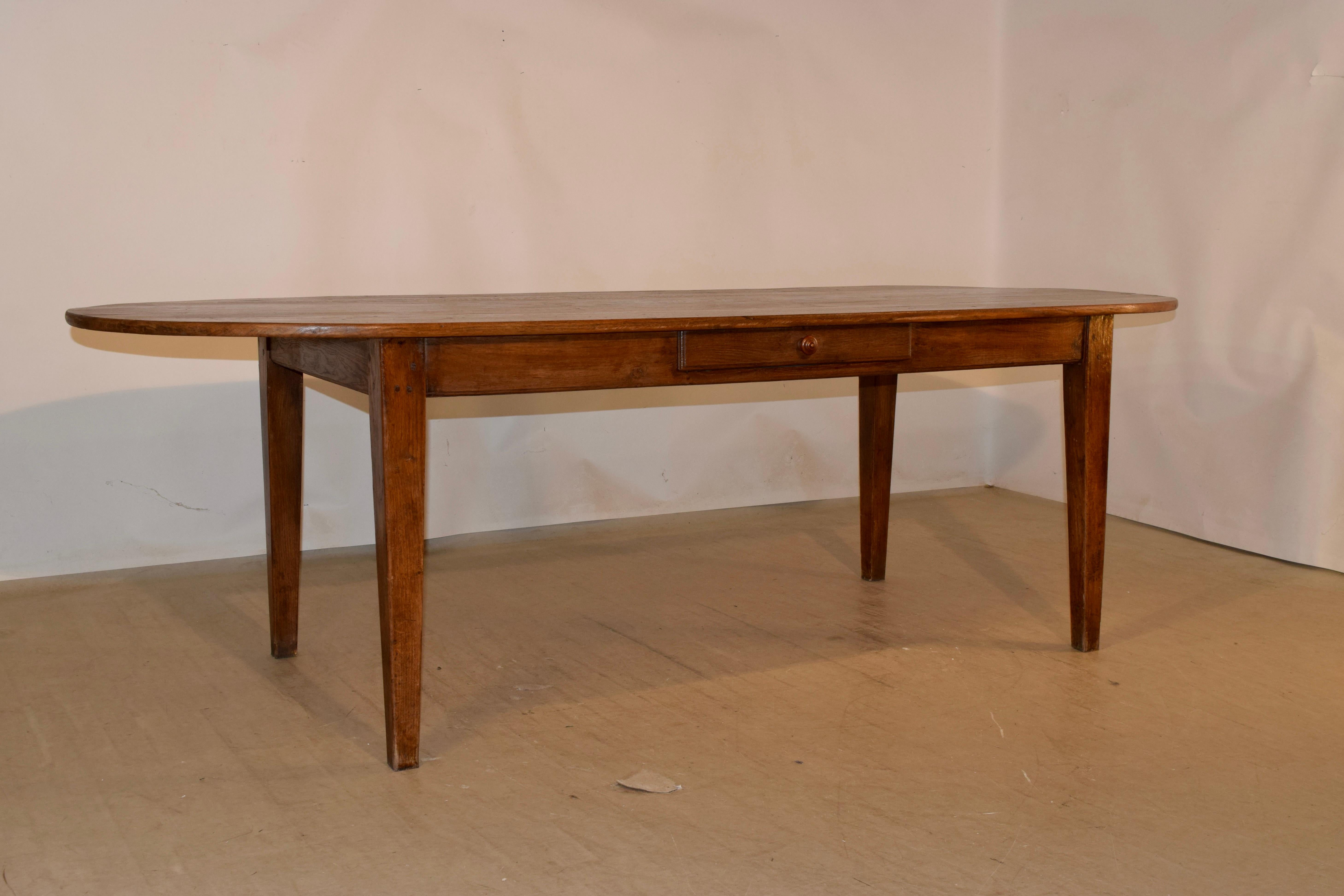 Louis XV 18th Century French Farm Table For Sale