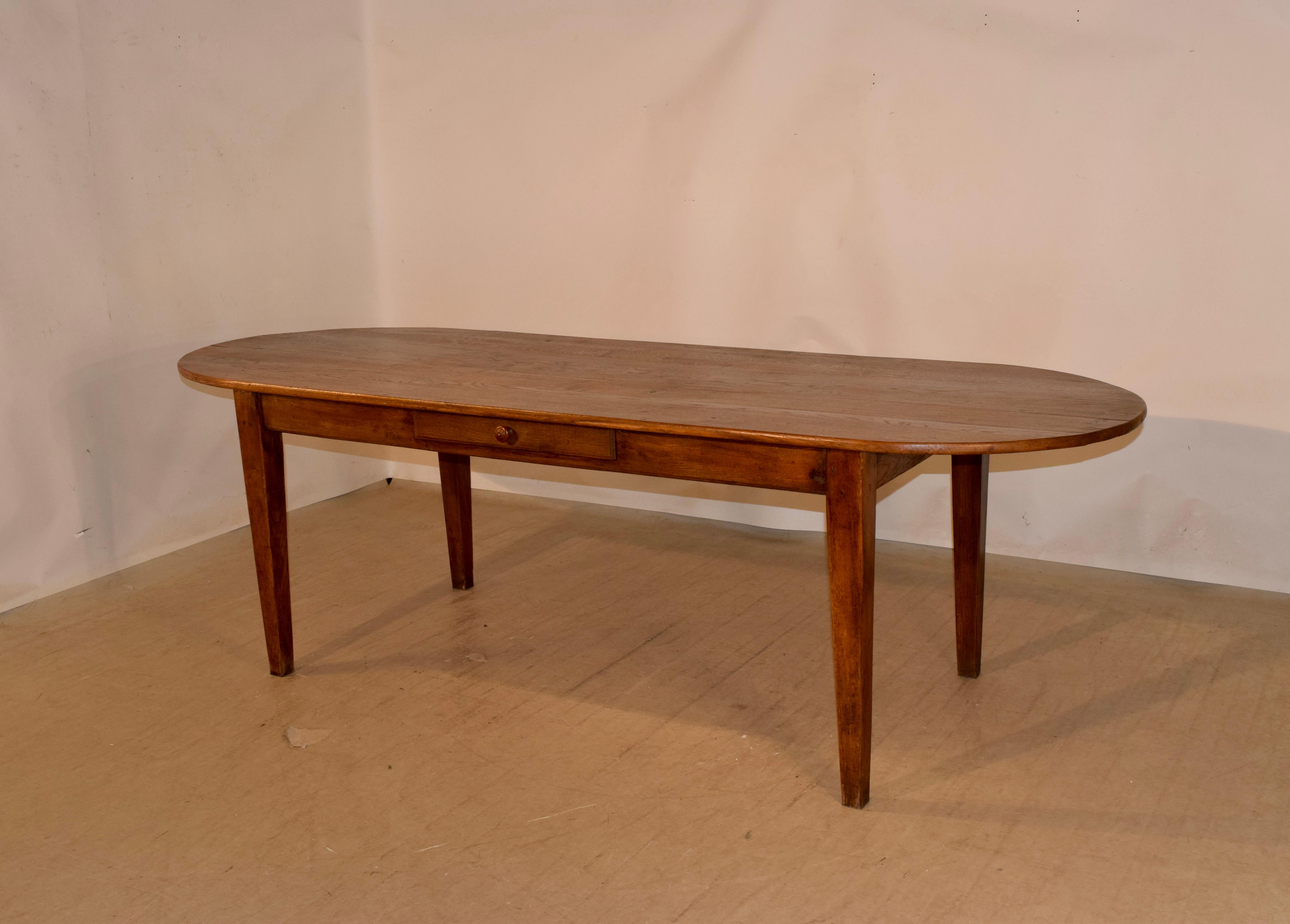 18th Century and Earlier 18th Century French Farm Table For Sale
