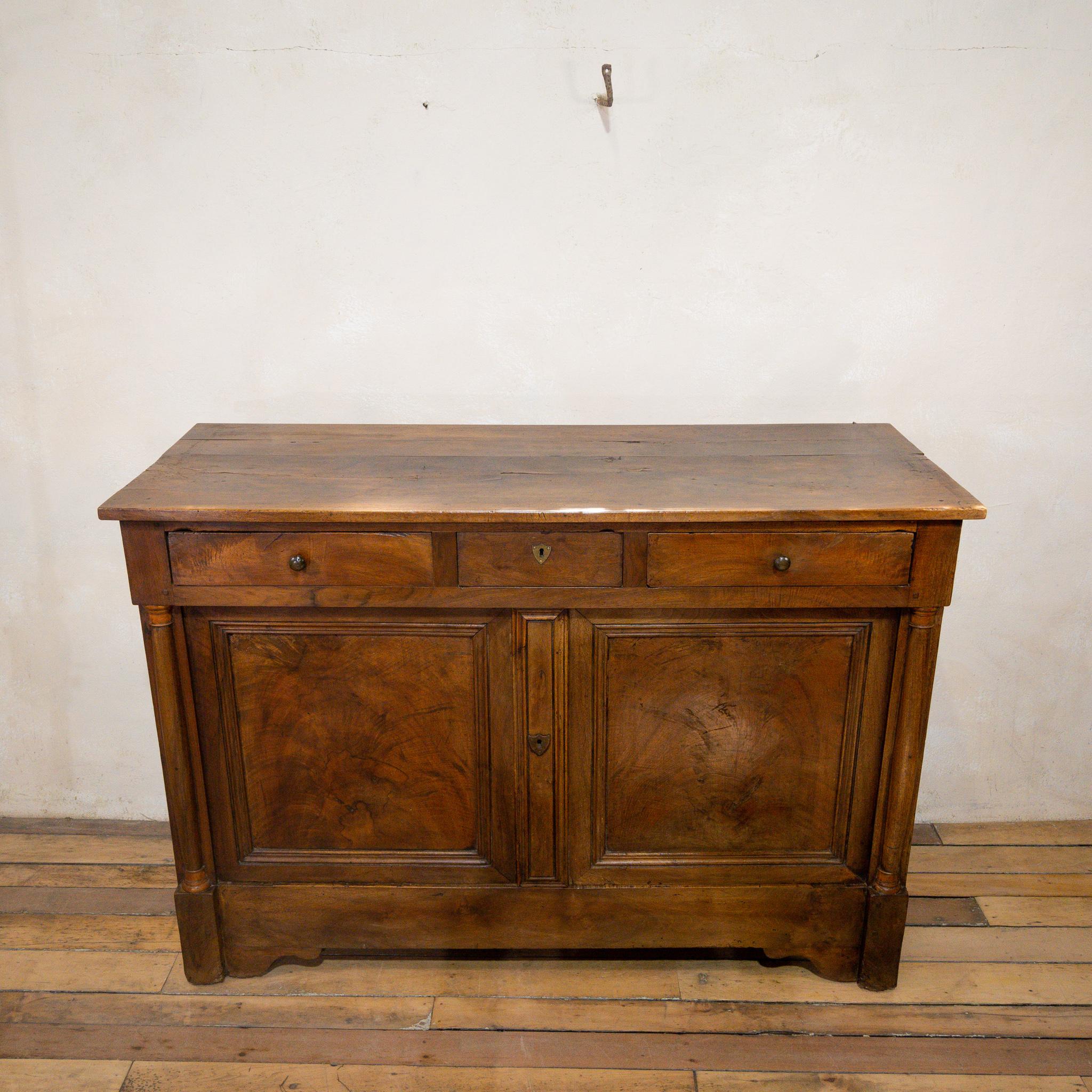 A Superb 18th Century French Empire Walnut Dresser For Sale 9