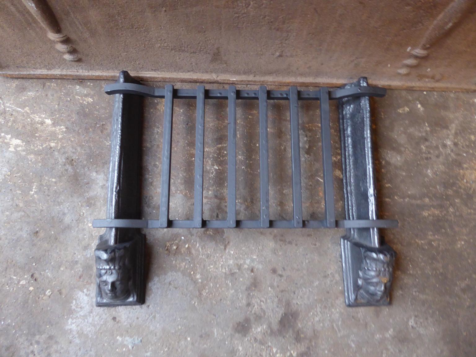 18th Century French Fire Grate, Fireplace Grate 3