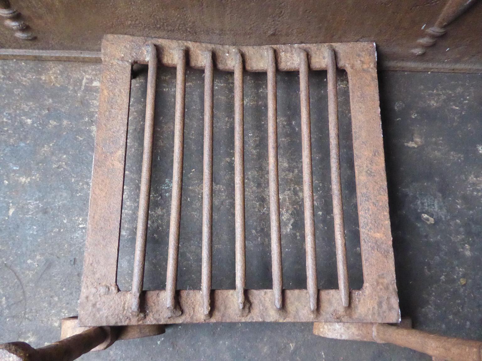 18th Century French Fire Grate, Fireplace Grate 4