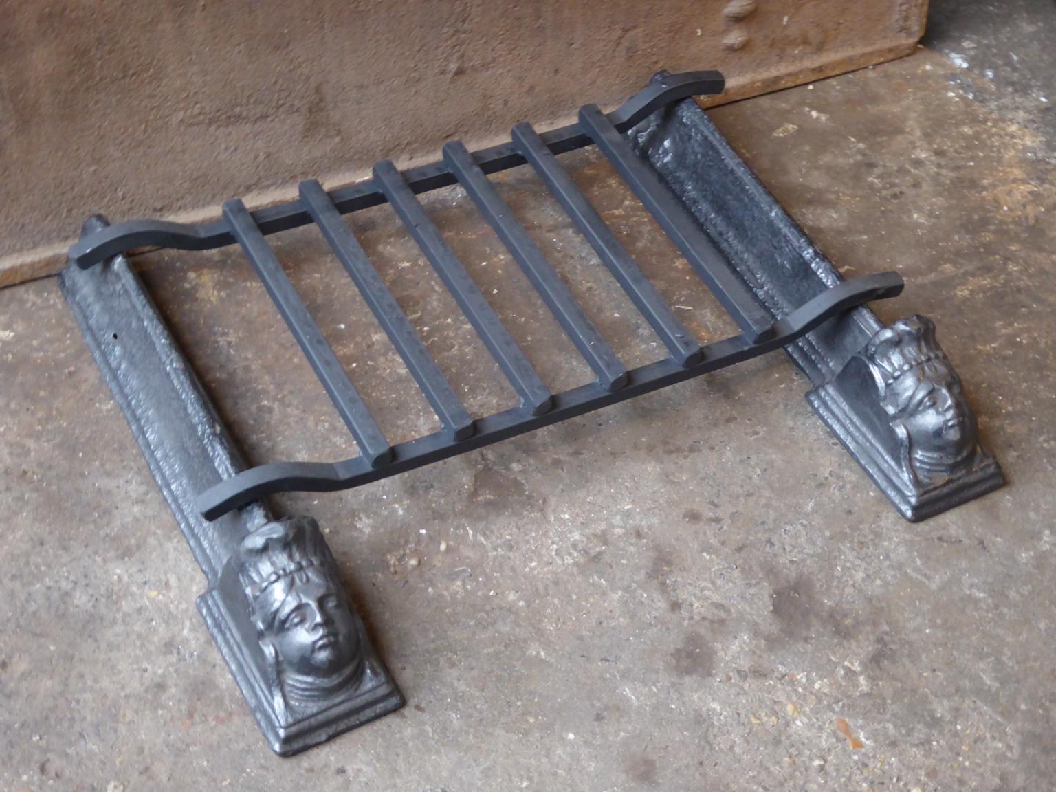 Cast 18th Century French Fire Grate, Fireplace Grate