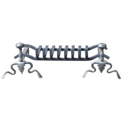 18th Century French Fire Grate, Fireplace Grate