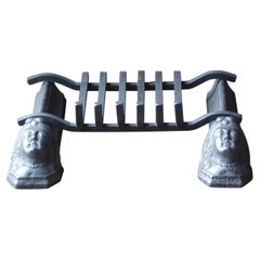 18th Century French Fire Grate, Fireplace Grate