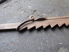 18th Century French Fireplace Trammel or Hanger