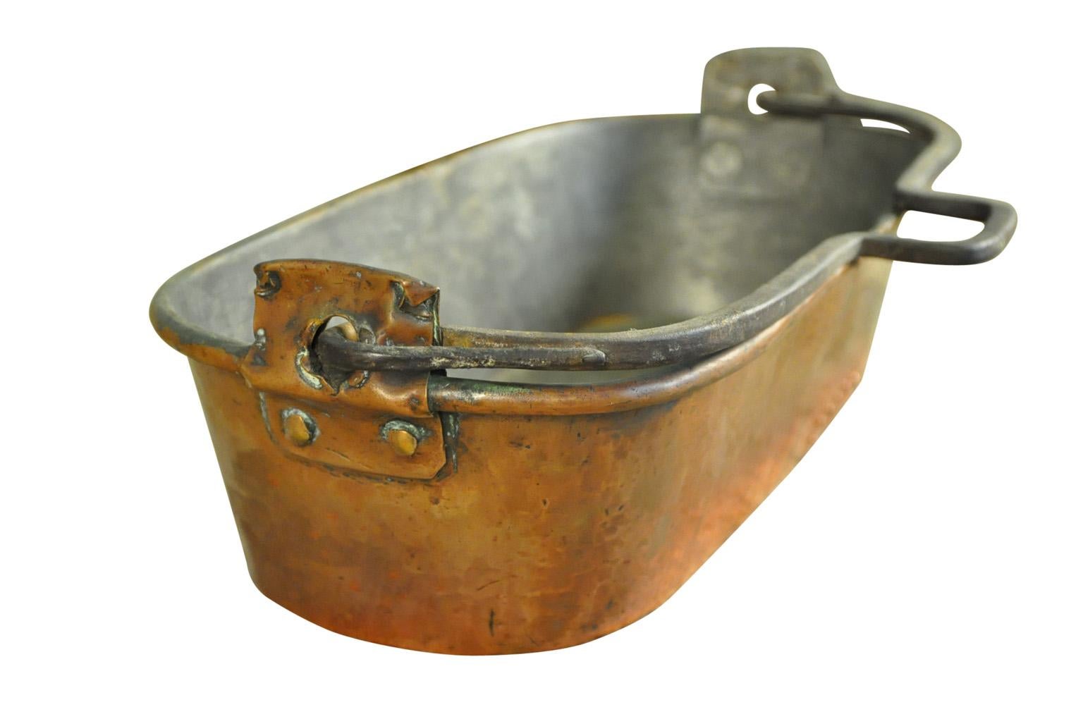 18th Century and Earlier 18th Century French Fish Pan