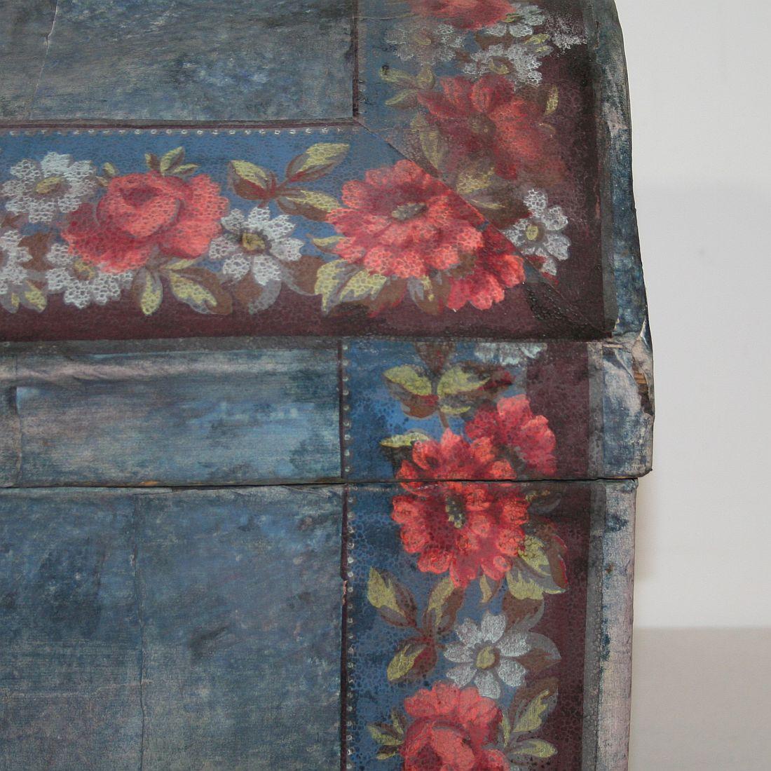 18th Century French Folk Art Wedding Box 8
