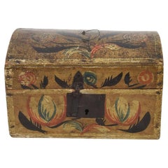 18th Century French Folk Art Weddingbox from Normandy