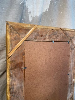 18th Century French Frame with Modern Contemporary Art