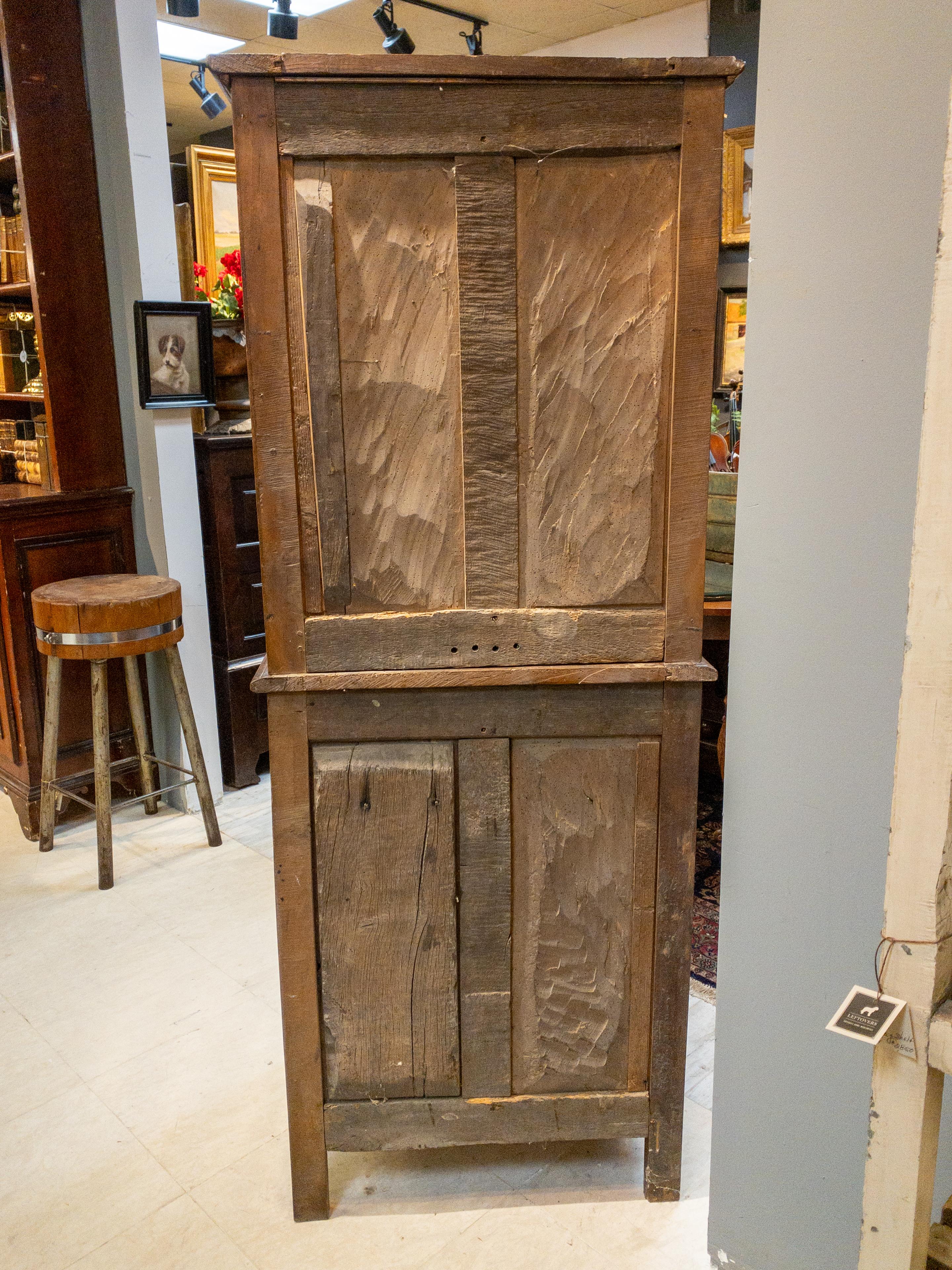 18th Century French Fruitwood Cabinet For Sale 7