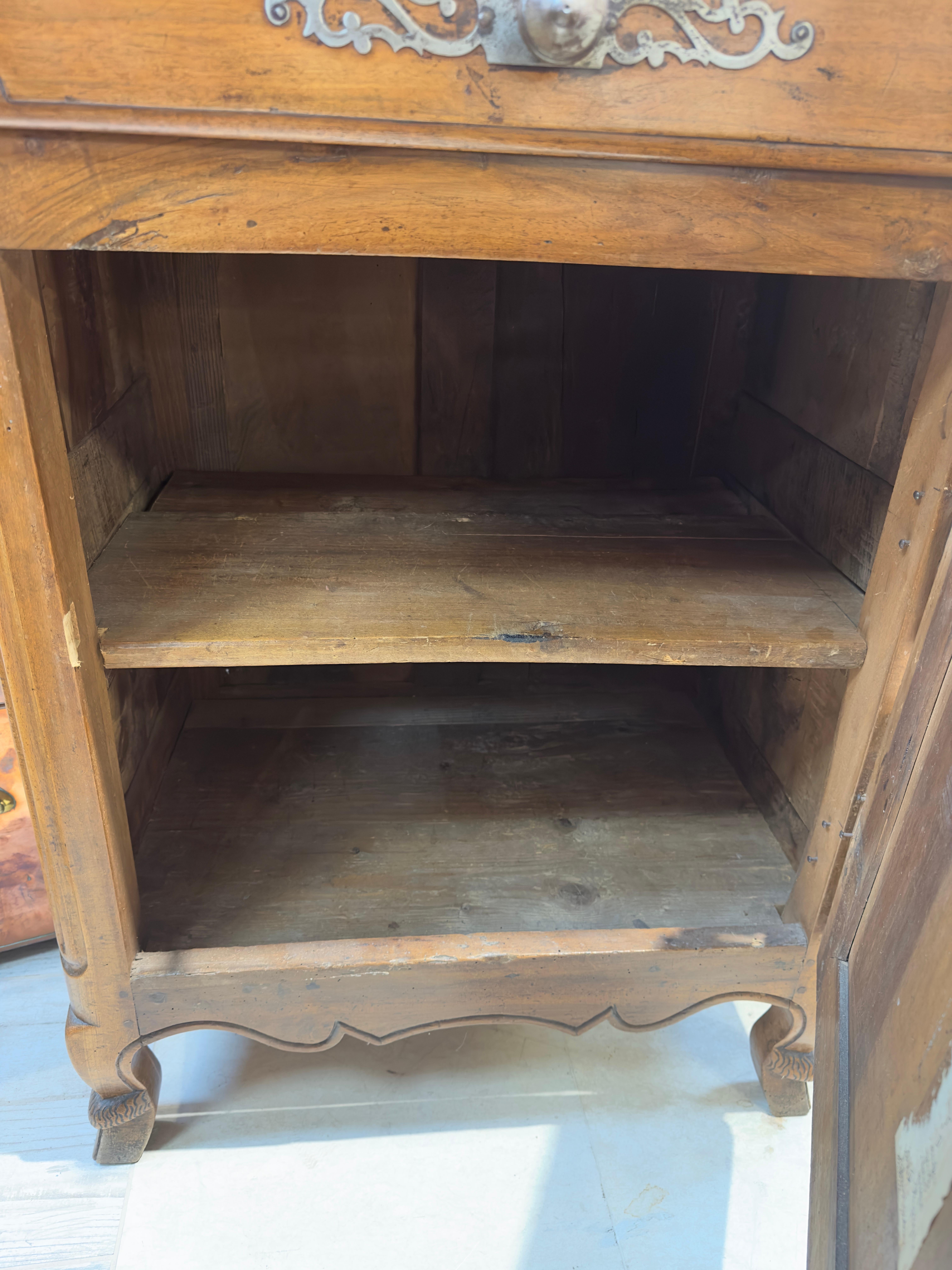 18th Century French Fruitwood Cabinet For Sale 9