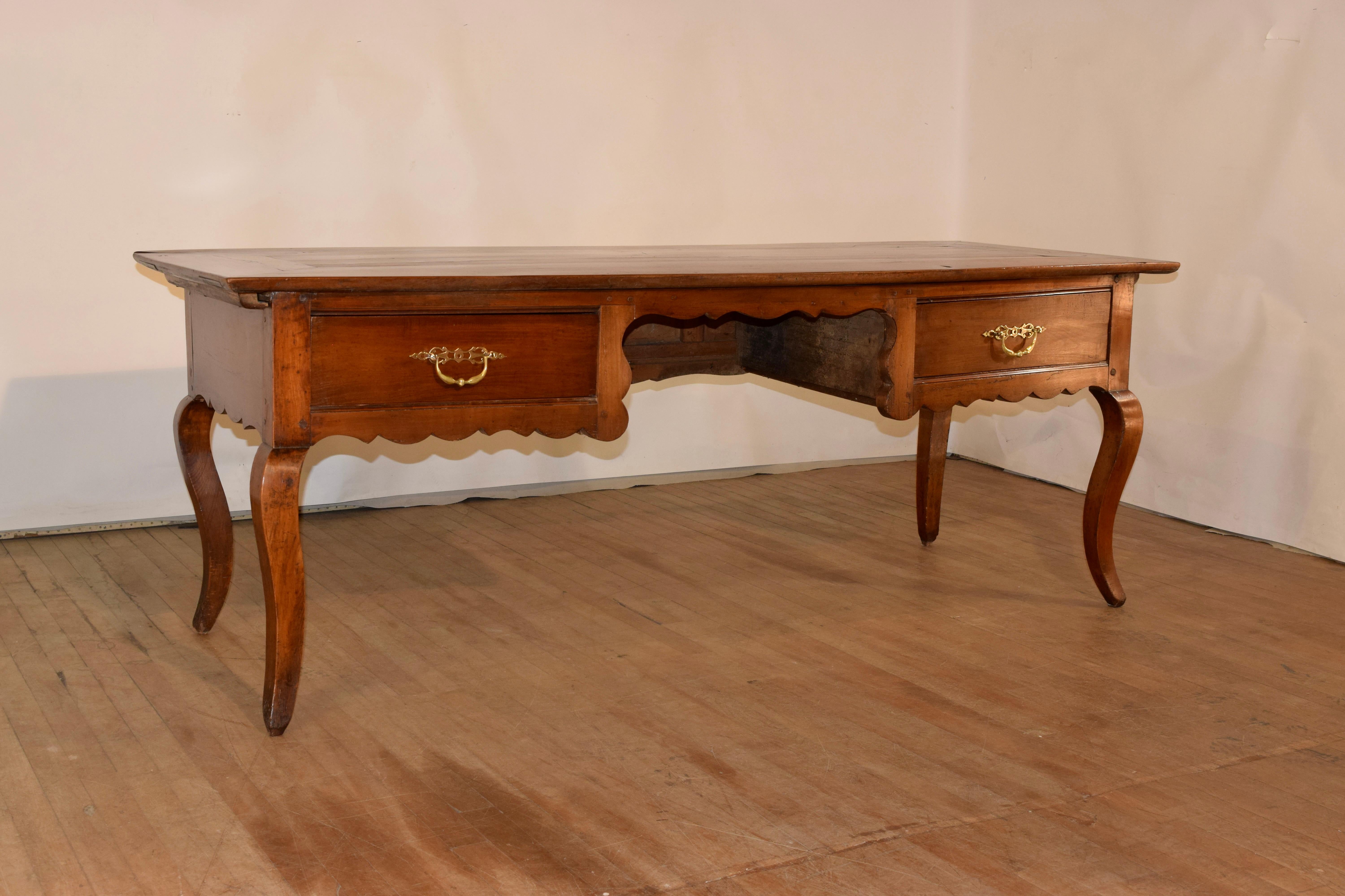 Country 18th Century French Fruitwood Desk For Sale
