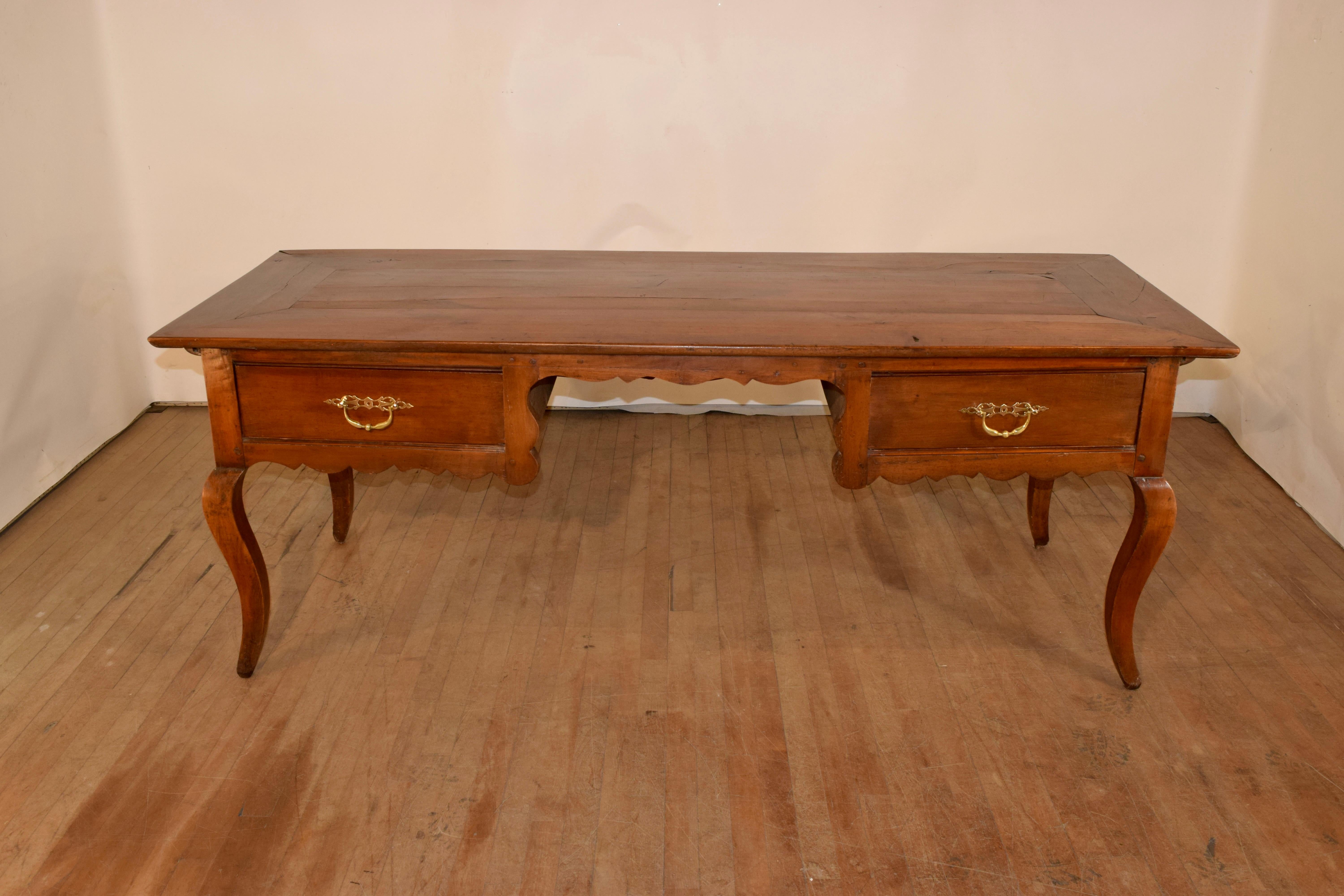 18th Century French Fruitwood Desk In Good Condition For Sale In High Point, NC
