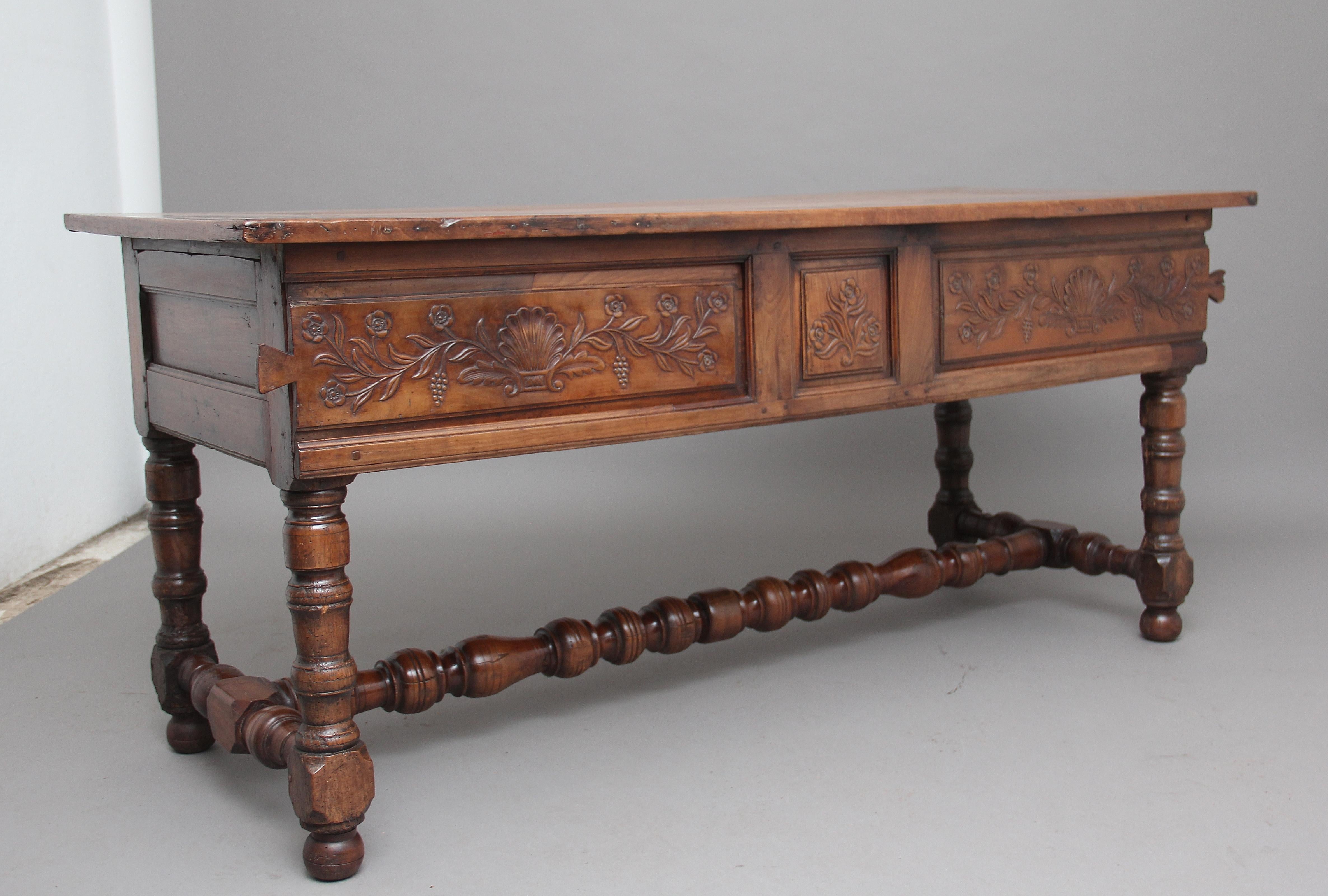 Late 18th Century 18th Century French Fruitwood Serving Table