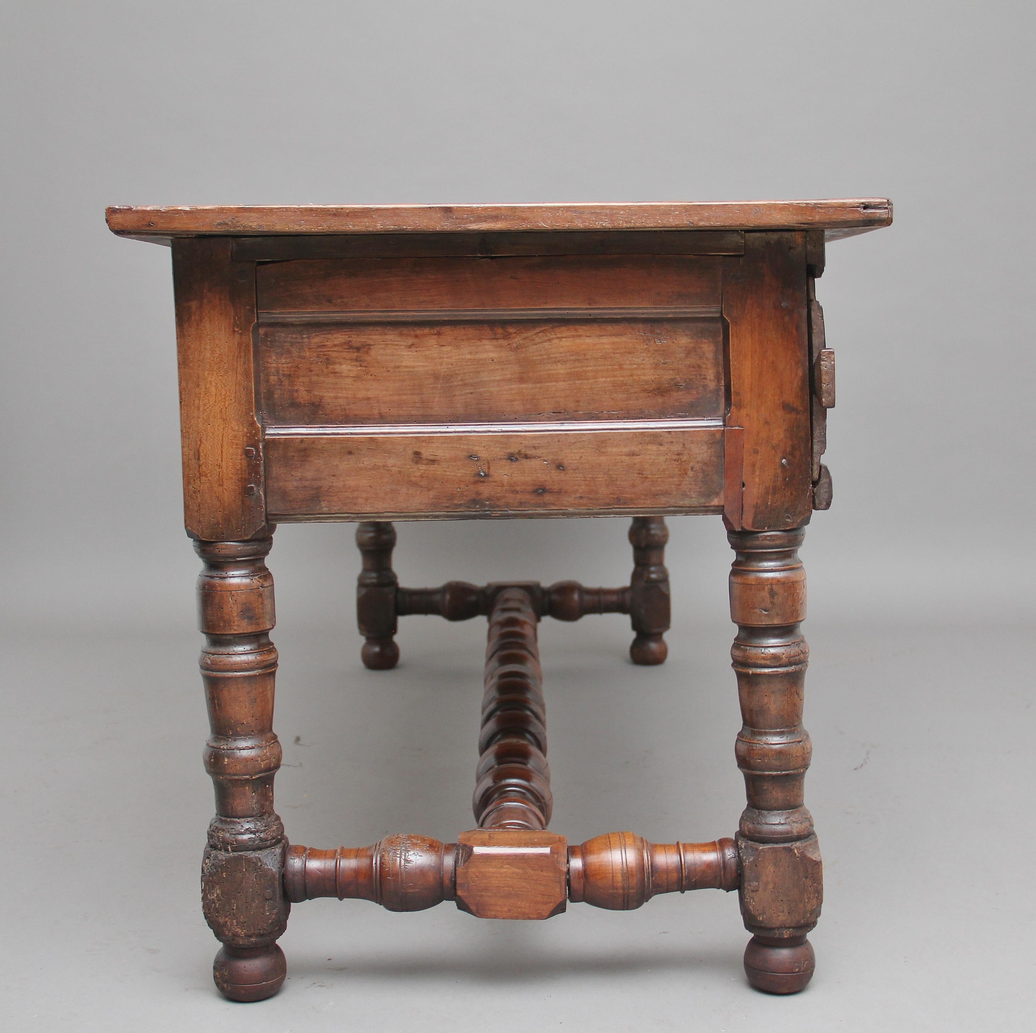 18th Century French Fruitwood Serving Table 1