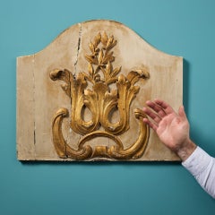 18th Century French Gilded Wall Hanging Plaque