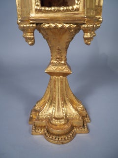 18th Century French Giltwood Architectural Monstrance