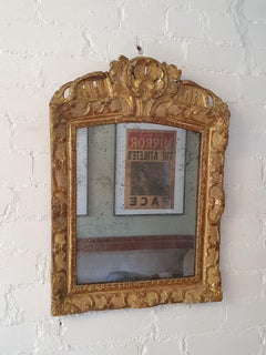 18th Century French Giltwood Mirror